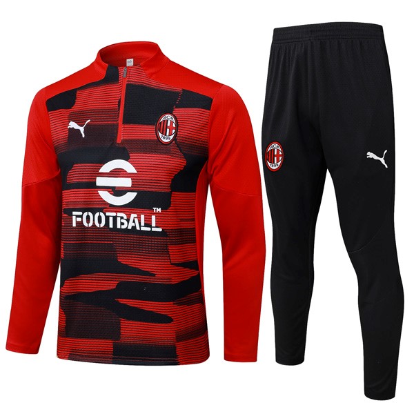 Sudadera De Training AC Milan 2024-2025 Rojo